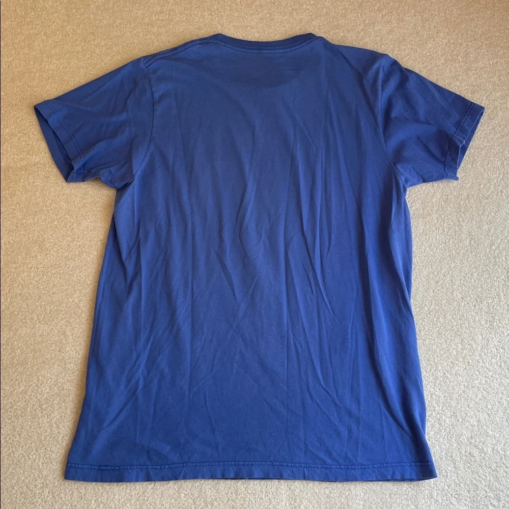 INC International Concepts Y2K Affliction Style Blue T-Shirt Men’s Medium - Picture 3 of 6
